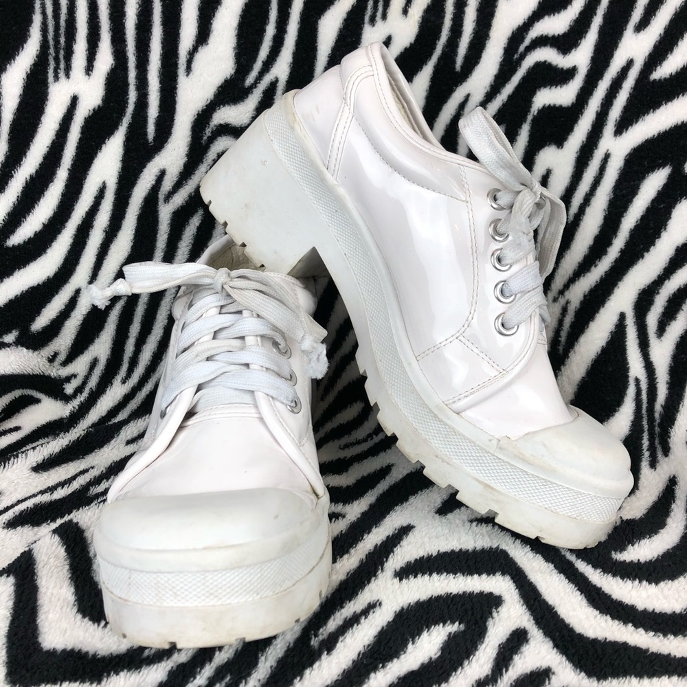Jefferey Campbell Patent Leather Sneakers